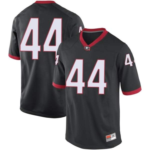 Youth Georgia Bulldogs #94 Michael Hagerty Black Game College NCAA Football Jersey PRR22M3M