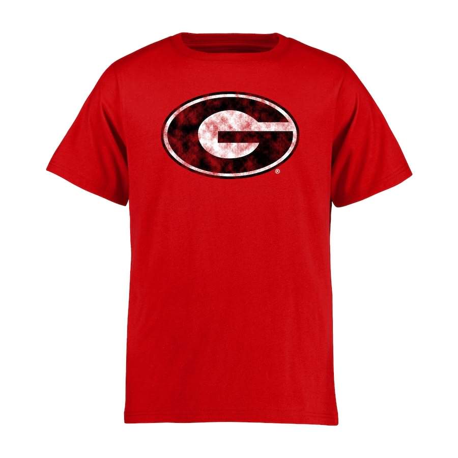Youth Georgia Bulldogs Classic Red Primary College NCAA Football T-Shirt APM81M1W